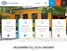 Tablet Screenshot of olovlindgren.se